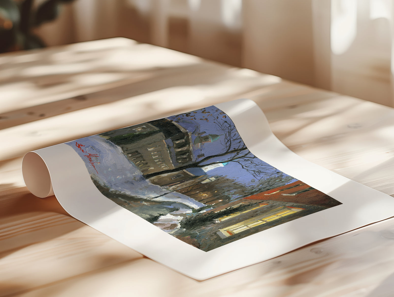 Moravian Academy, Snow Day