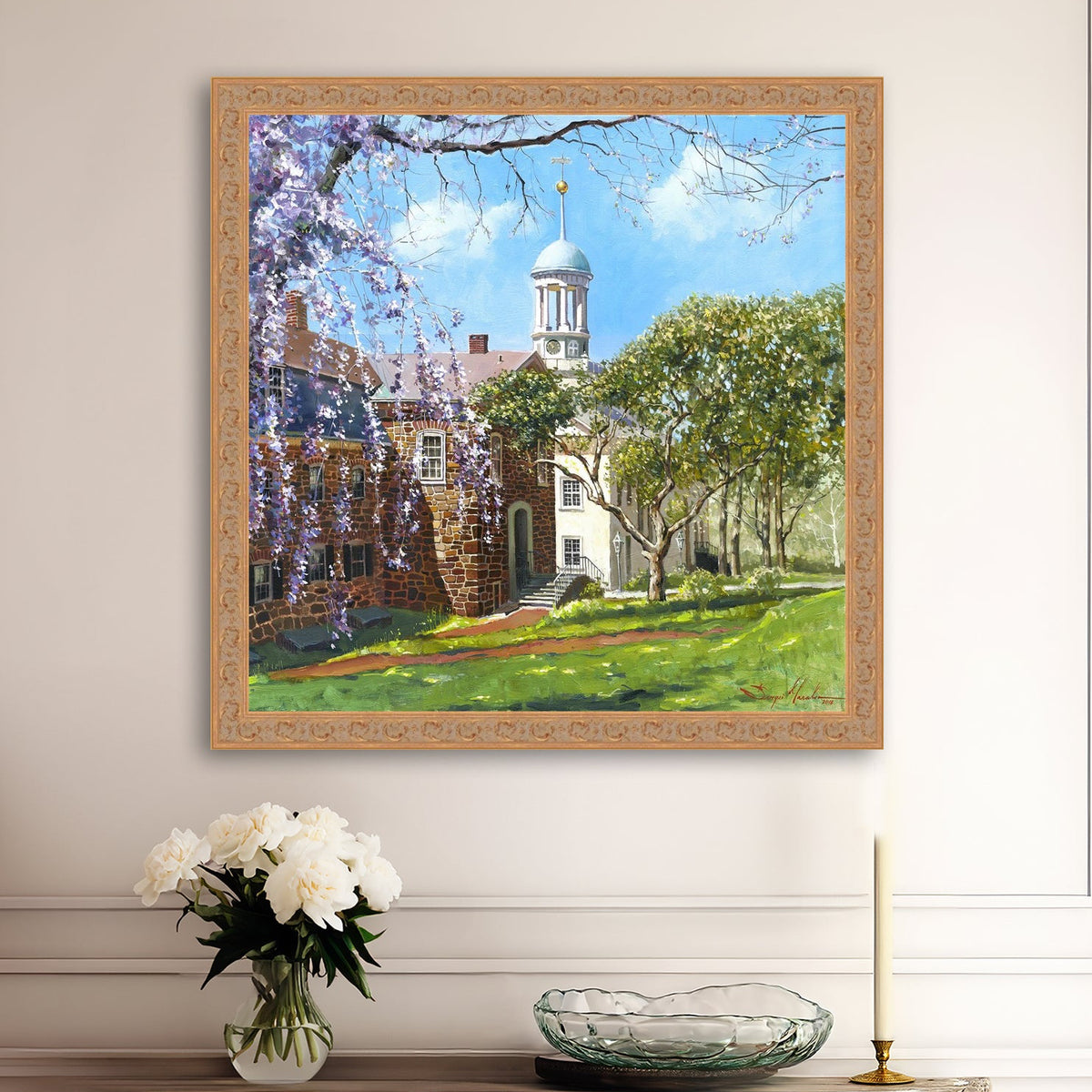 Spring Colors, Moravian Church Bethlehem 