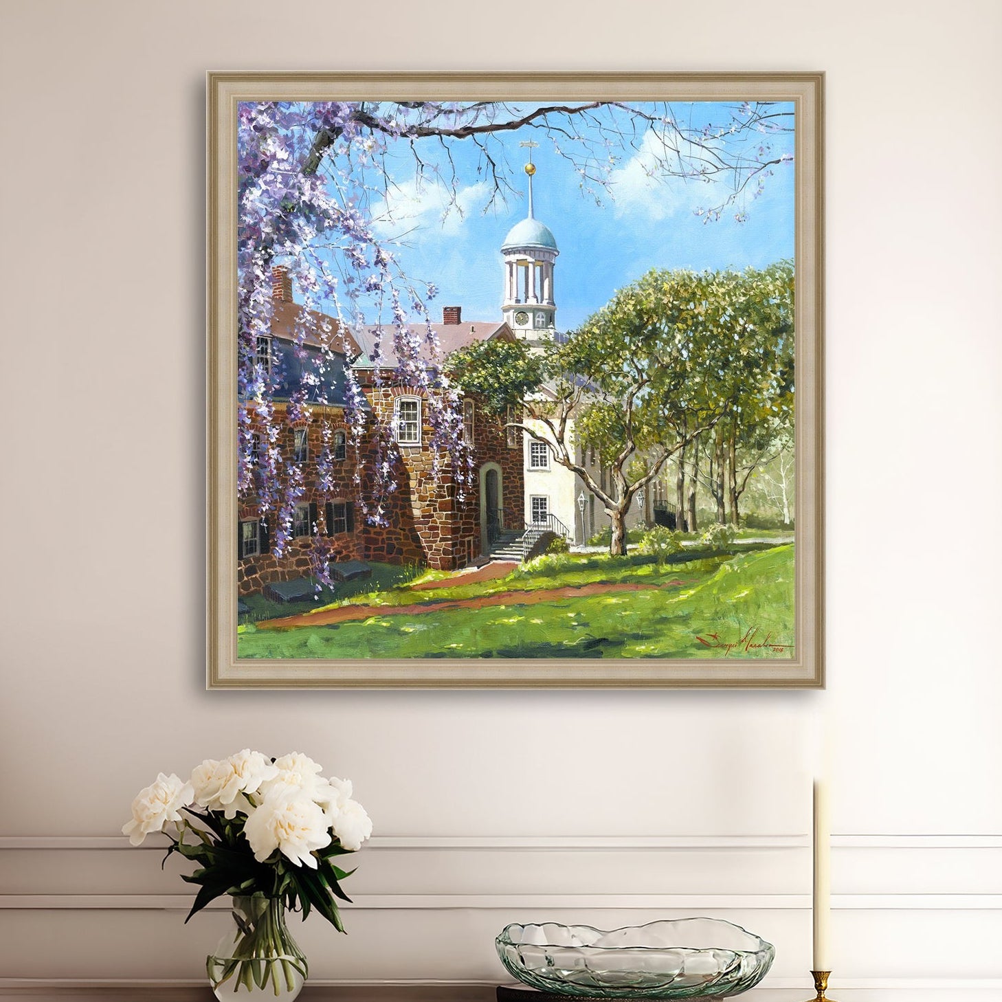 Spring Colors, Moravian Church Bethlehem 