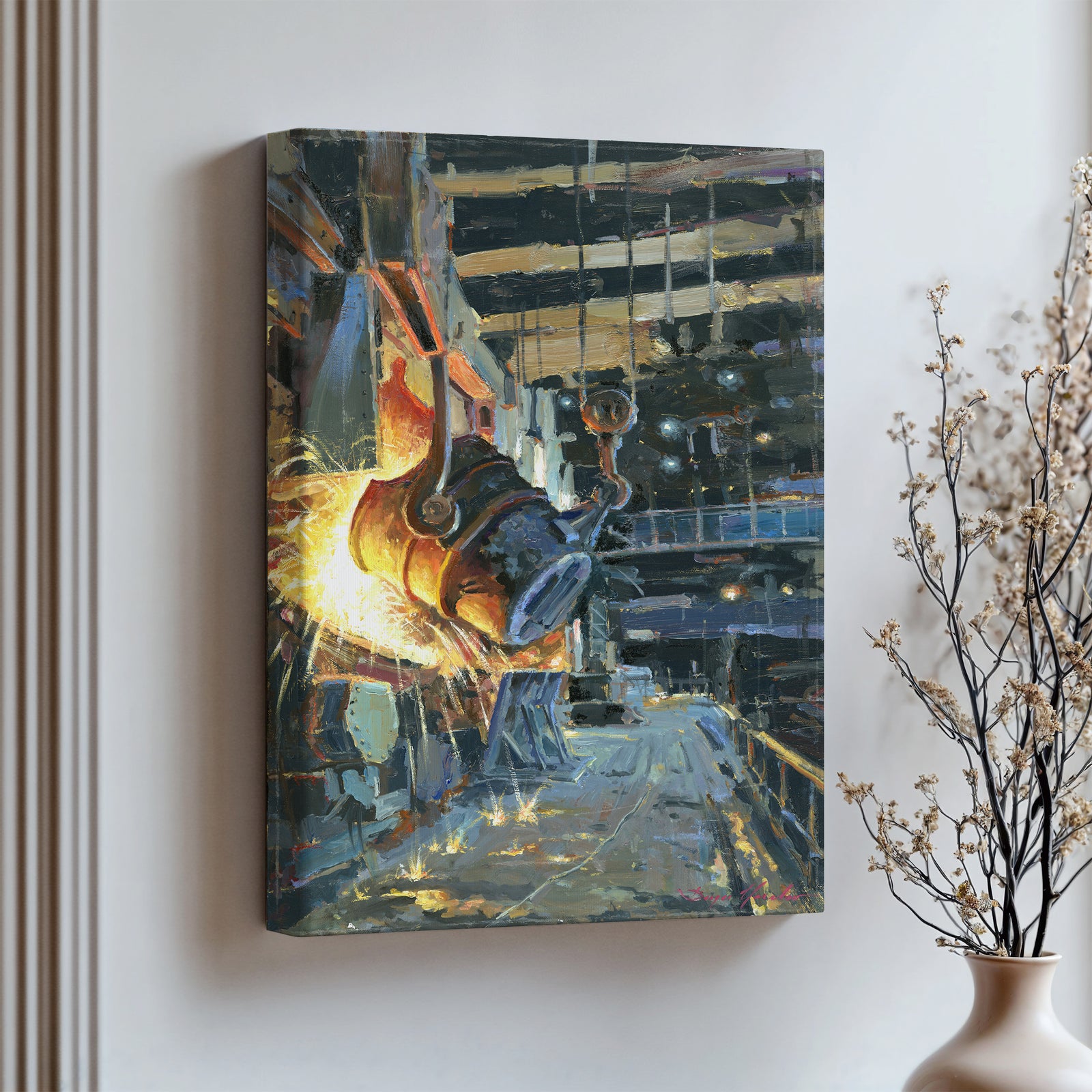 Molten Iron Bethlehem Steel