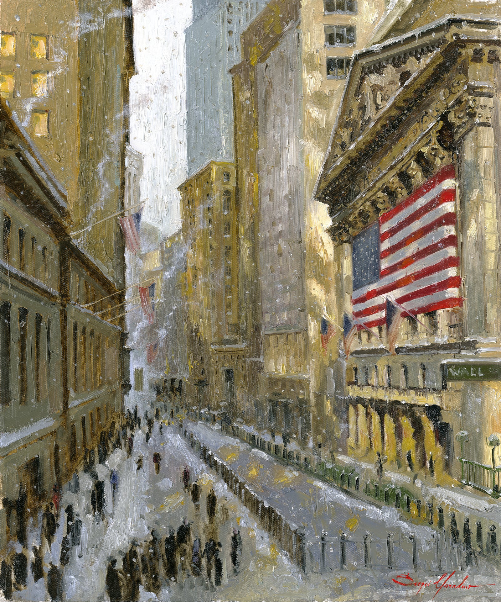 Stock Exchange from Wall Street